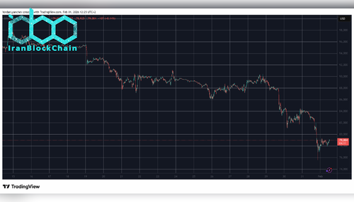 BTCUSD Feb 1. منبع: TradingView