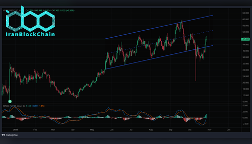 نمودار قیمت HYPE