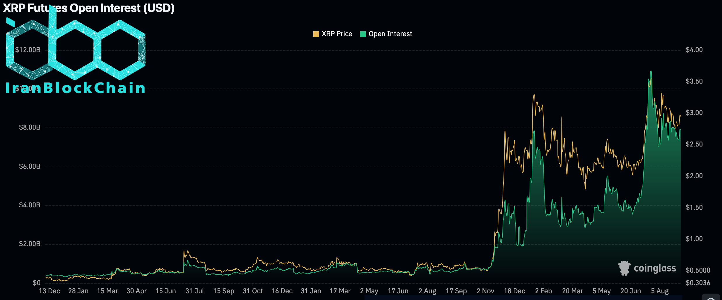 XRP open interest