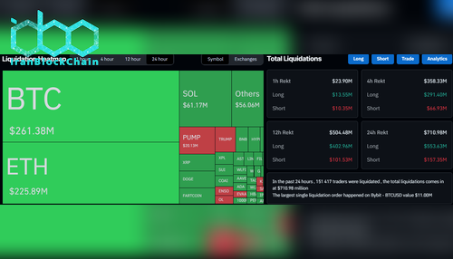 دادههای لیکویید شدن در CoinGlass